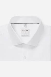 OLYMP Level Five Performance Climate Control Body Fit Hemd weiss, Einfarbig