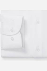 OLYMP Level Five Performance Climate Control Body Fit Hemd weiss, Einfarbig