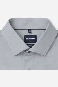 OLYMP Level Five Performance Climate Control Body Fit Hemd grün, Einfarbig