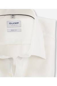 OLYMP Level Five Body Fit Hemd hellbeige, Einfarbig