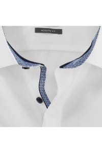 OLYMP Luxor Modern Fit Hemd weiss, Einfarbig
