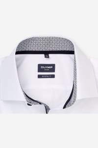 OLYMP Luxor Modern Fit Hemd weiss, Einfarbig