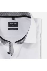 OLYMP Luxor Modern Fit Hemd weiss, Einfarbig