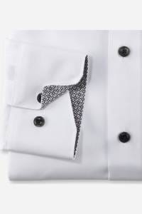 OLYMP Luxor Modern Fit Hemd weiss, Einfarbig