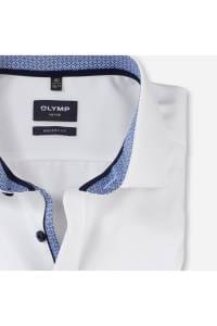 OLYMP Luxor Modern Fit Hemd weiss, Einfarbig