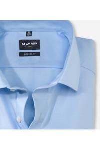 OLYMP Luxor Modern Fit Hemd hellblau, Einfarbig
