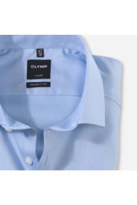 OLYMP Luxor Modern Fit Hemd bleu, Einfarbig