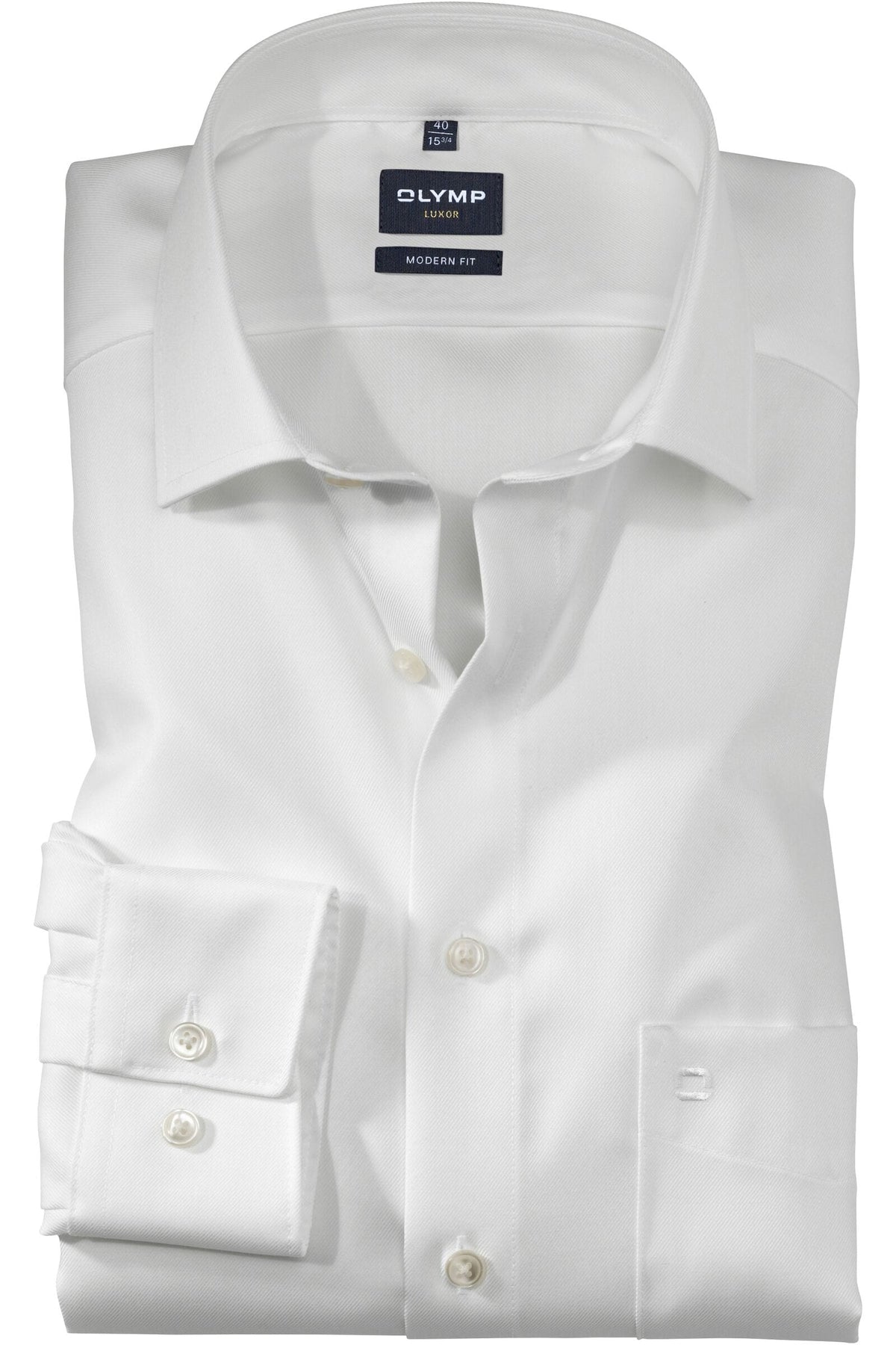 OLYMP Luxor Modern Fit Hemd hellbeige, Einfarbig