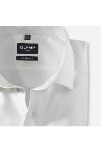 OLYMP Luxor Modern Fit Hemd weiss, Einfarbig