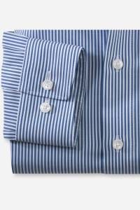 OLYMP Luxor Modern Fit Hemd marine, Gestreift