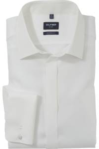 OLYMP Luxor Modern Fit Hemd hellbeige, Einfarbig