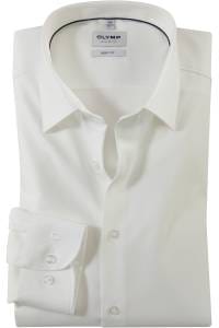 OLYMP Level Five Body Fit Hemd hellbeige, Einfarbig