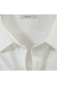 OLYMP Level Five Body Fit Hemd hellbeige, Einfarbig
