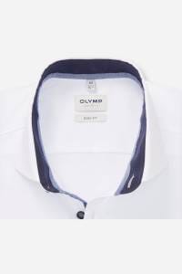 OLYMP Level Five Body Fit Hemd weiss, Einfarbig