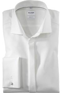 OLYMP Level Five Body Fit Galahemd hellbeige, Faux-uni