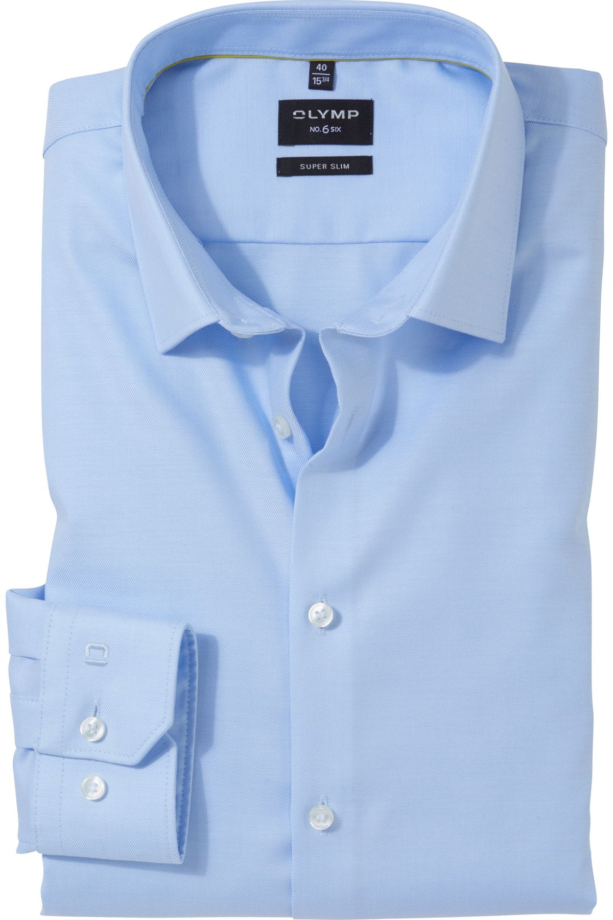OLYMP No. Six Super Slim Hemd ozon, Einfarbig