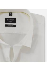OLYMP No. Six Super Slim Hemd hellbeige, Einfarbig
