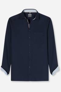OLYMP Luxor Comfort Fit Hemd marine, Faux-uni