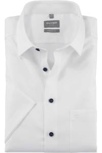 OLYMP Luxor Comfort Fit Hemd weiss, Faux-uni
