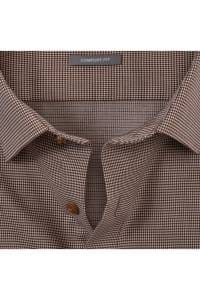 OLYMP Luxor Comfort Fit Hemd braun, Faux-uni