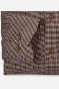 OLYMP Luxor Comfort Fit Hemd braun, Faux-uni