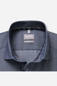 OLYMP Luxor Comfort Fit Hemd marine, Faux-uni