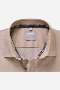 OLYMP Luxor Comfort Fit Hemd nougat, Faux-uni