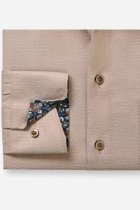 OLYMP Luxor Comfort Fit Hemd nougat, Faux-uni