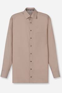OLYMP Luxor Comfort Fit Hemd nougat, Faux-uni