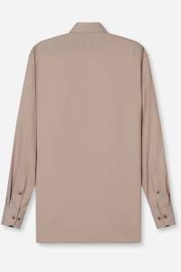 OLYMP Luxor Comfort Fit Hemd nougat, Faux-uni
