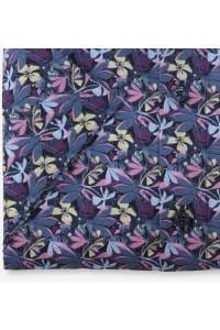 OLYMP Luxor Comfort Fit Hemd pflaume, Bedruckt