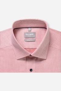 OLYMP Luxor Comfort Fit Hemd ziegelrot, Faux-uni