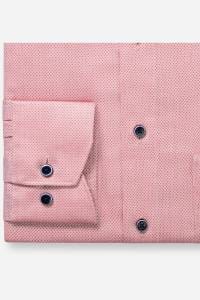 OLYMP Luxor Comfort Fit Hemd ziegelrot, Faux-uni