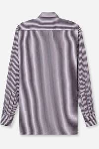 OLYMP Luxor Comfort Fit Hemd aubergine, Gestreift