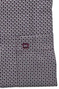 OLYMP Luxor Comfort Fit Hemd violett, Bedruckt