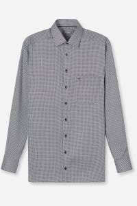 OLYMP Luxor Comfort Fit Hemd violett, Bedruckt