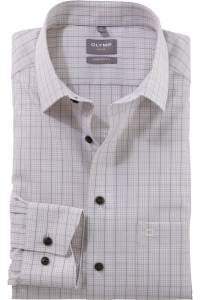 OLYMP Luxor Comfort Fit Hemd natur, Kariert