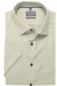OLYMP Luxor Comfort Fit Hemd hellgrün, Faux-uni