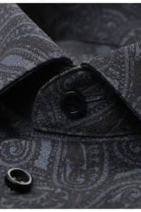 OLYMP Luxor Comfort Fit Hemd marine, Gemustert