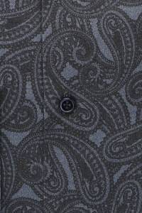 OLYMP Luxor Comfort Fit Hemd marine, Gemustert