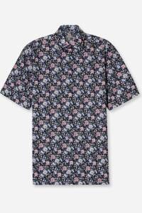 OLYMP Luxor Comfort Fit Hemd marine, Bedruckt
