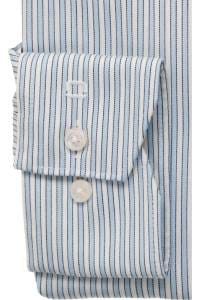 OLYMP Luxor Performance Climate Control Comfort Fit Hemd bleu, Gestreift