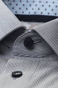 OLYMP Luxor Comfort Fit Hemd marine, Gestreift
