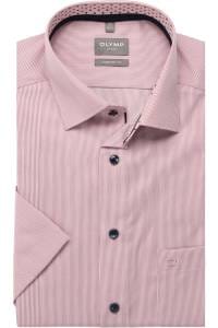 OLYMP Luxor Comfort Fit Hemd violett, Einfarbig