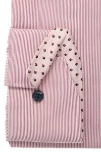 OLYMP Luxor Comfort Fit Hemd mauve, Gestreift