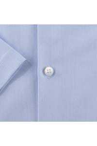 OLYMP Luxor Performance Climate Control Comfort Fit Hemd bleu, Einfarbig