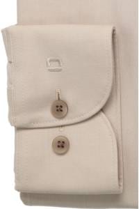 OLYMP Luxor Performance Climate Control Comfort Fit Hemd beige, Einfarbig