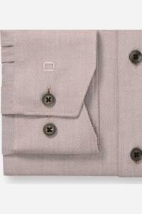 OLYMP Luxor Performance Climate Control Comfort Fit Hemd nougat, Einfarbig