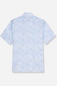 OLYMP Luxor Comfort Fit Hemd blau, Bedruckt