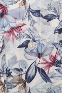 OLYMP Luxor Comfort Fit Hemd marine, Bedruckt